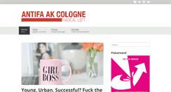 Desktop Screenshot of antifa-ak.org